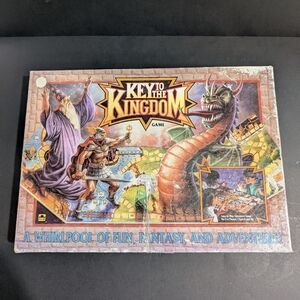 Key To The Kingdom Board Game Fantasy Waddingtons 1992 (Missing 2 Cards)